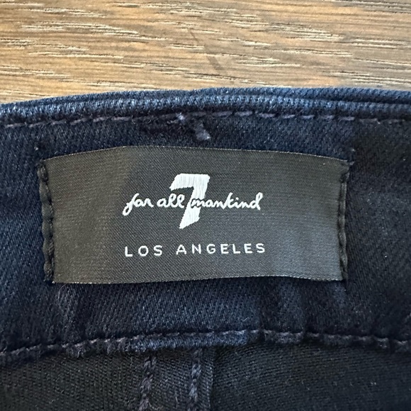 7 for all‎ Mankind Jeans The High Waist Skinny Size 30 Inseam 29 inches - Picture 5 of 5